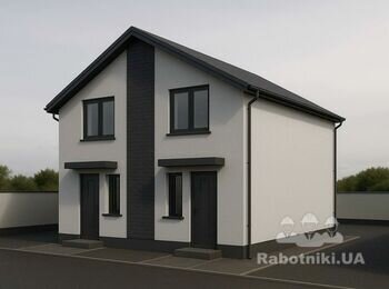 Утеплення та оздоблення фасаду будинку котеджного типу