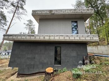 Монтаж вент фасаду на металеві касети з підшивкою +-130м.п.