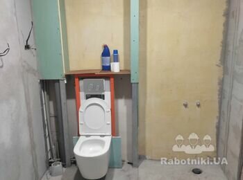 Укладання плитки в санвузлі