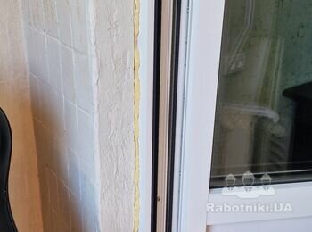 Встановлення укосів на вікна псіля встановлення пластикових вікон