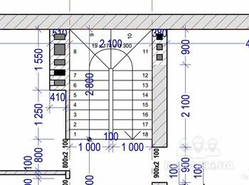 Проліт бетонних сходів