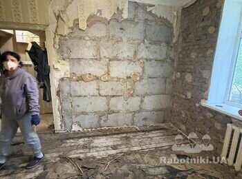 Демонтаж старий фонд 30 квм