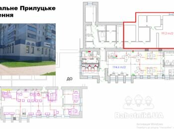 Комплексний ремонт приміщень відділення банку за адресою
