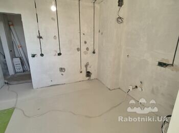 Армування сіткою та шпаклівка під шпалери