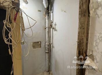 Заміна стояка каналізації і води