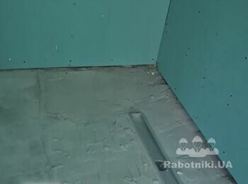 Укладка плитки санузел 5 кв м + веранда 8 кв м+ тёплый пол