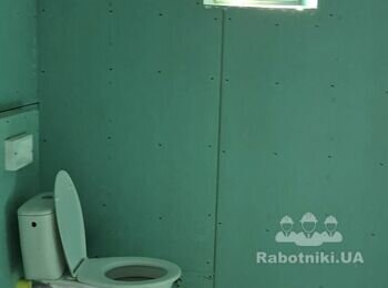 Укладка плитки санузел 5 кв м + веранда 8 кв м+ тёплый пол