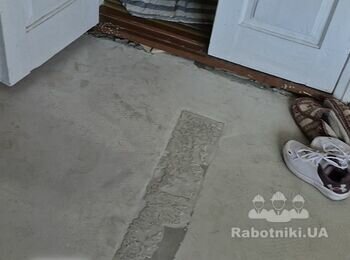 Укладка плитки санузел 5 кв м + веранда 8 кв м+ тёплый пол