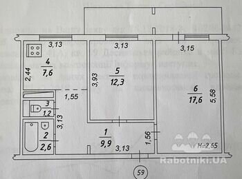 ТЕРМІНОВО Косметичний ремонт 1 ком. 35 м 2