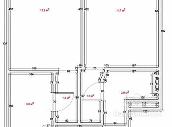 Плитка в 2 санузлах для 2 смартов