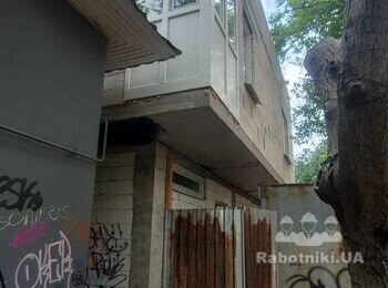 Вентельований фасад 50кв.м. Утеплення 2 поверху пенопластом 250кв.м.