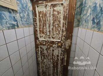 Шліфування і фарбування дверей міжкімнатних