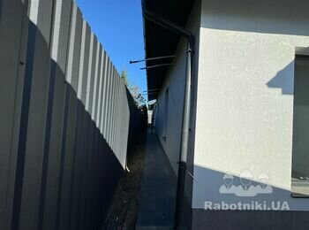 Фасадні роботи будинок 250 м2 Терміново