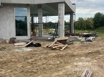 Бетонування та укладка тротуарної плитки