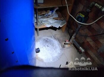 Підключення дровяного котла