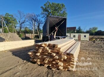 Монтаж фальш бруса, реики, покраски, ремонт тераси 2, роботи з деревом