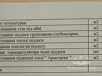 Ремонт кухні,санвузол, коридор