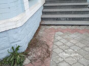 Відновлення гідроізоляції цоколя до 100 м. кв. Бруківка 102 м. кв.