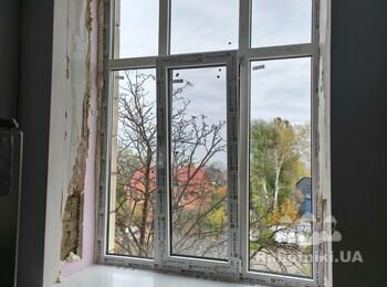 Влаштування відкосів віконних 350мм штукатурка або гіпсокартон+малярка