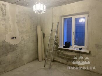 Підготовка (шпаклівка) стін під поклейку шпалер