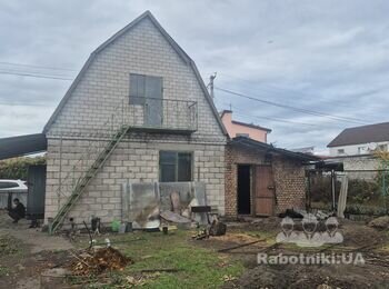 Реконструкция старой дачи под дом
