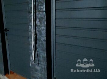 Установка механизмов на распашные ворота