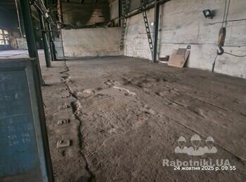 Збудувати два приміщення всередині існуючого цеху