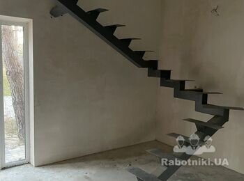 Сварка шлифовка лестницы