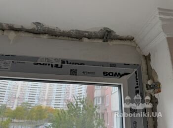 Отделка откосов окон