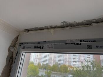 Отделка откосов окон