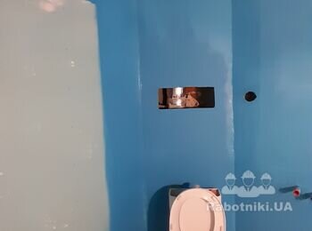 Плиточні роботи - ванна та фартух на кухні оплата - 28000грн