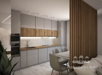 Виготовлення і установка реєчної перегородки в коридорі