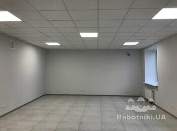 Монтаж стелі Армстронг 300 м, 50 світильників