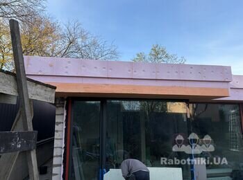 Декоративная Штукатурка Барашек на фронтон