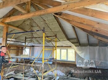 Утепление кришу/ чердак