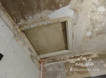 Установка чердачной встроенной лестницы(люк)