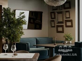 Штукатурка и отделка стен в банкетному зале