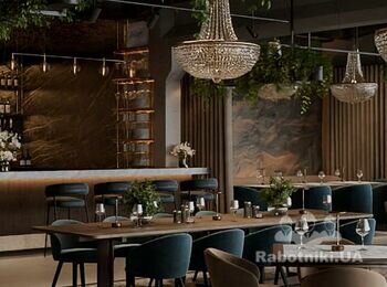 Штукатурка и отделка стен в банкетному зале