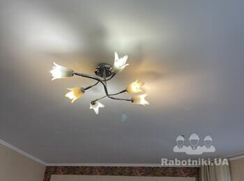 Шпаклювання і фарбування стін і стеля