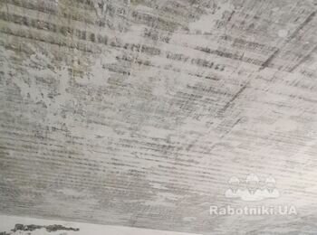 Штукатурка та шпаклівка стелі 50 кв (Київ)