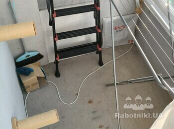 Внутреннее утепление балкона. Киев