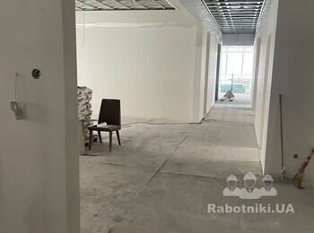 Монтаж гіпсокартон на стелю