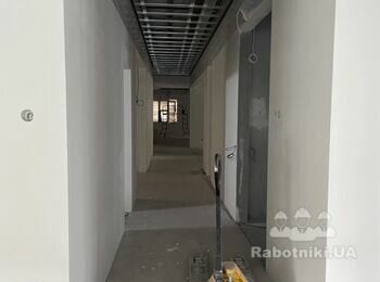 Монтаж гіпсокартон на стелю