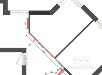 Демонтаж та монтаж перегородки