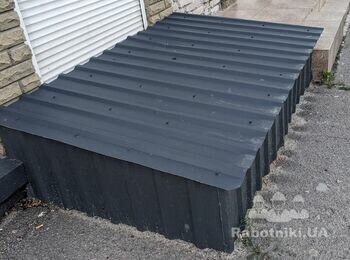 Работы с металлопрофилем , металлоконструкции