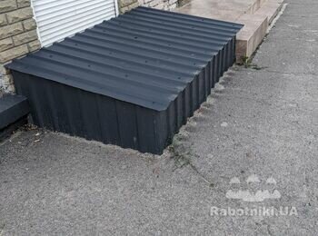 Работы с металлопрофилем , металлоконструкции