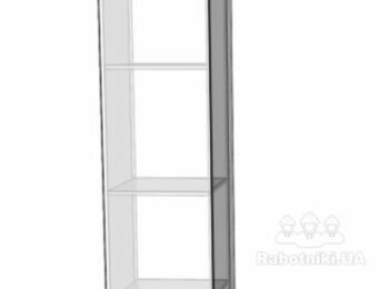 Збірка гардеробних шаф та навіс кухонного ящіка