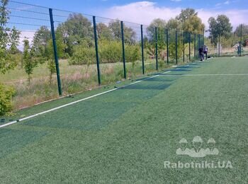 Монтаж огорожі.