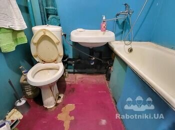 Ремонт санвузол (плитка, сантехніка)