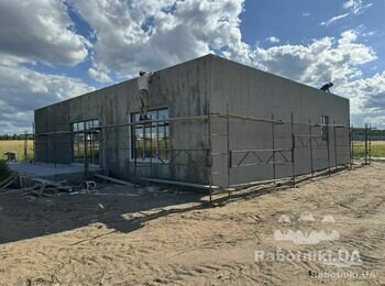 Имитация кирпича, фасадные работы